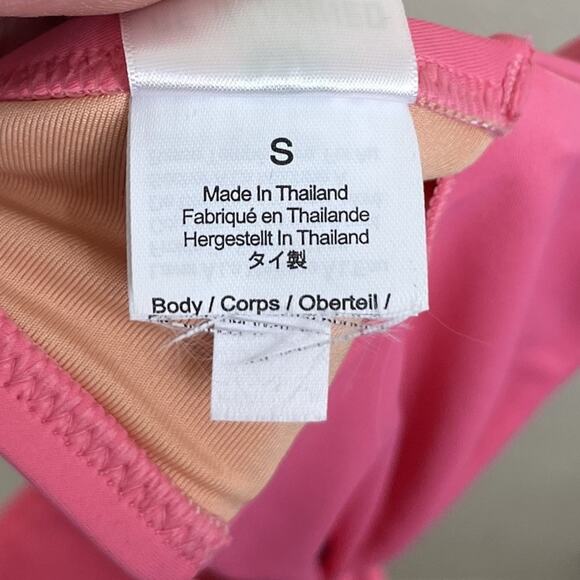 J. Crew Strappy Twist Bikini Top Womens S Small Pink - Picture 4 of 4